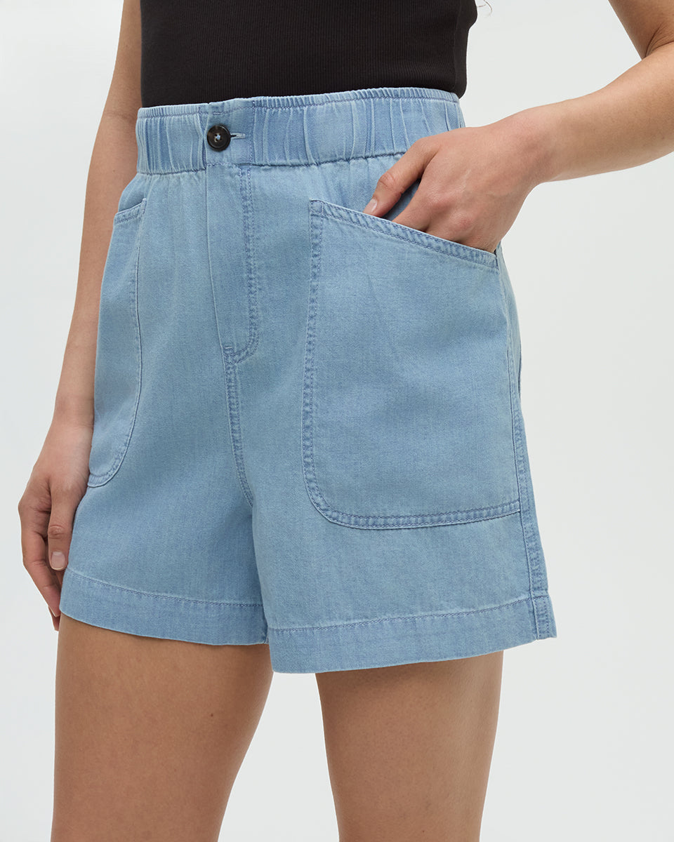 Denim Cascades Short