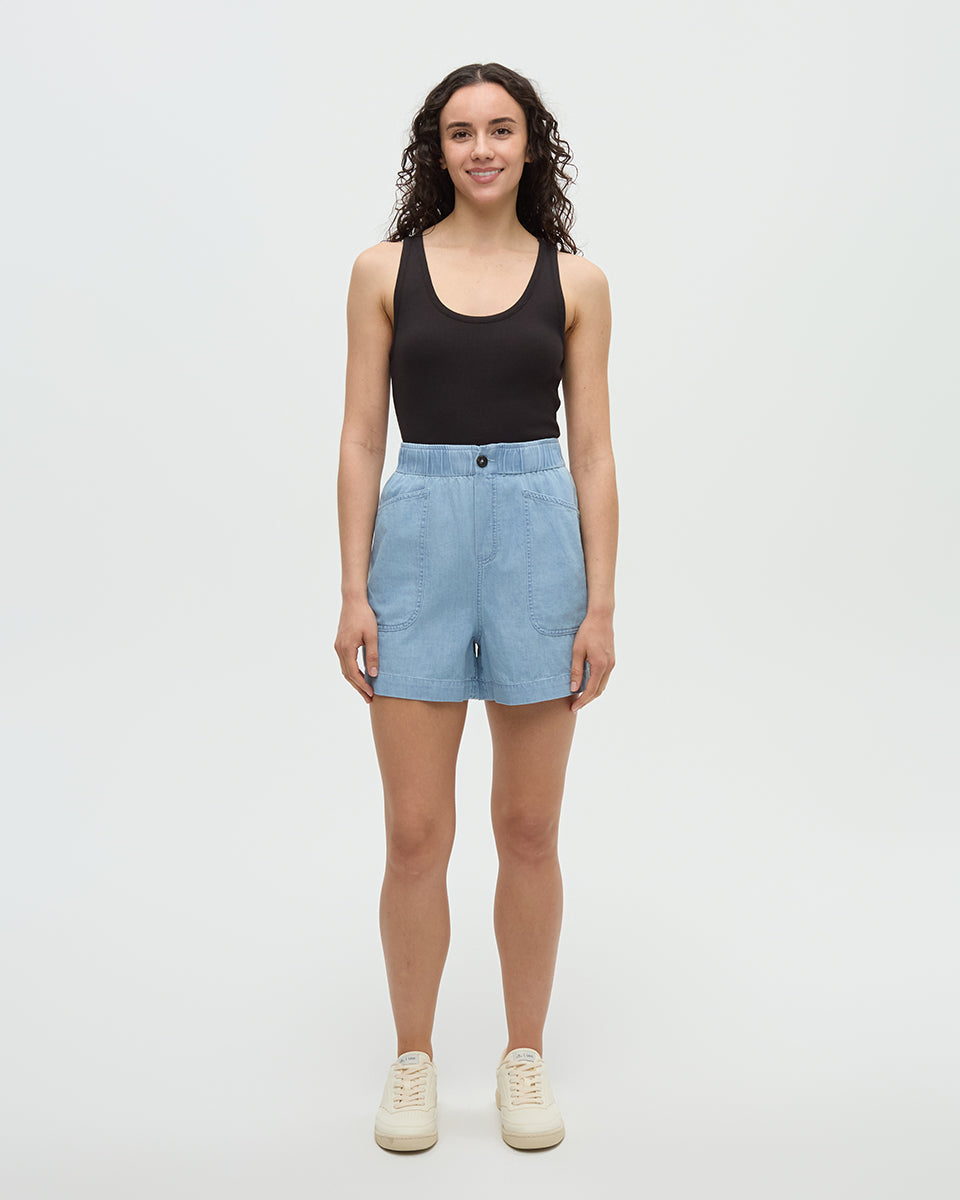 Denim Cascades Short