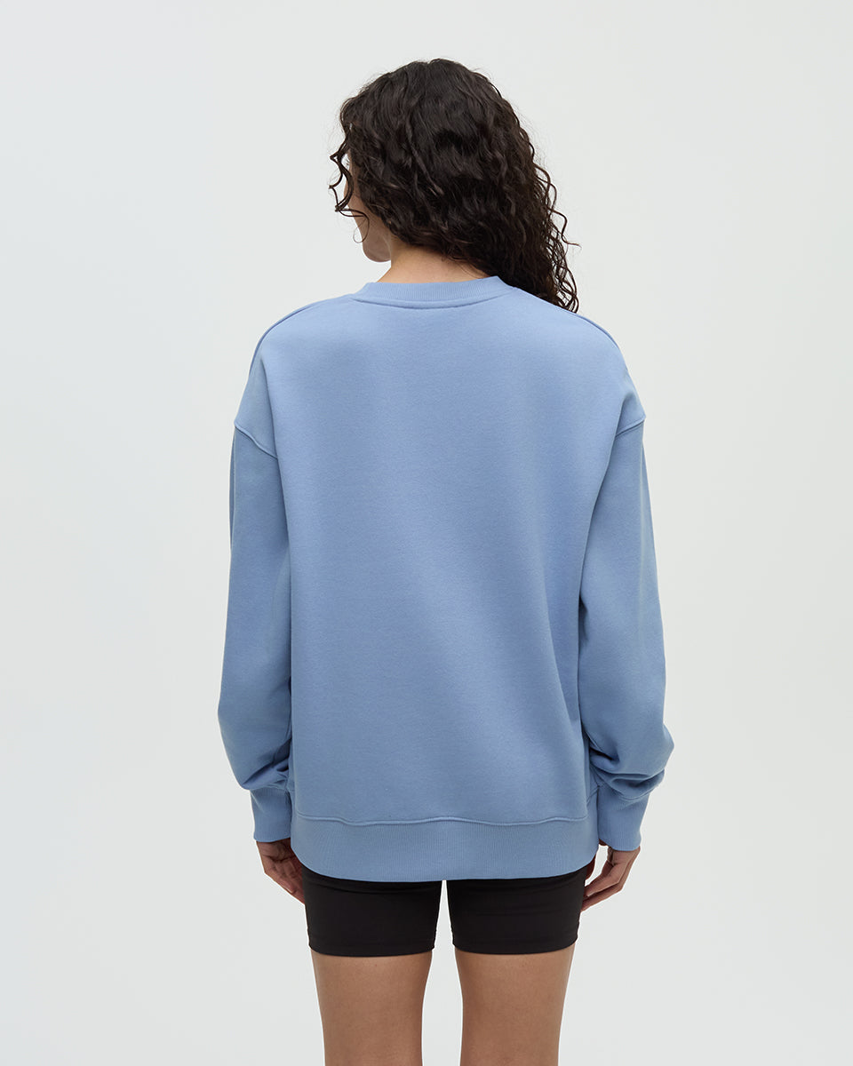 Washed Lakeshore Relaxed Crew