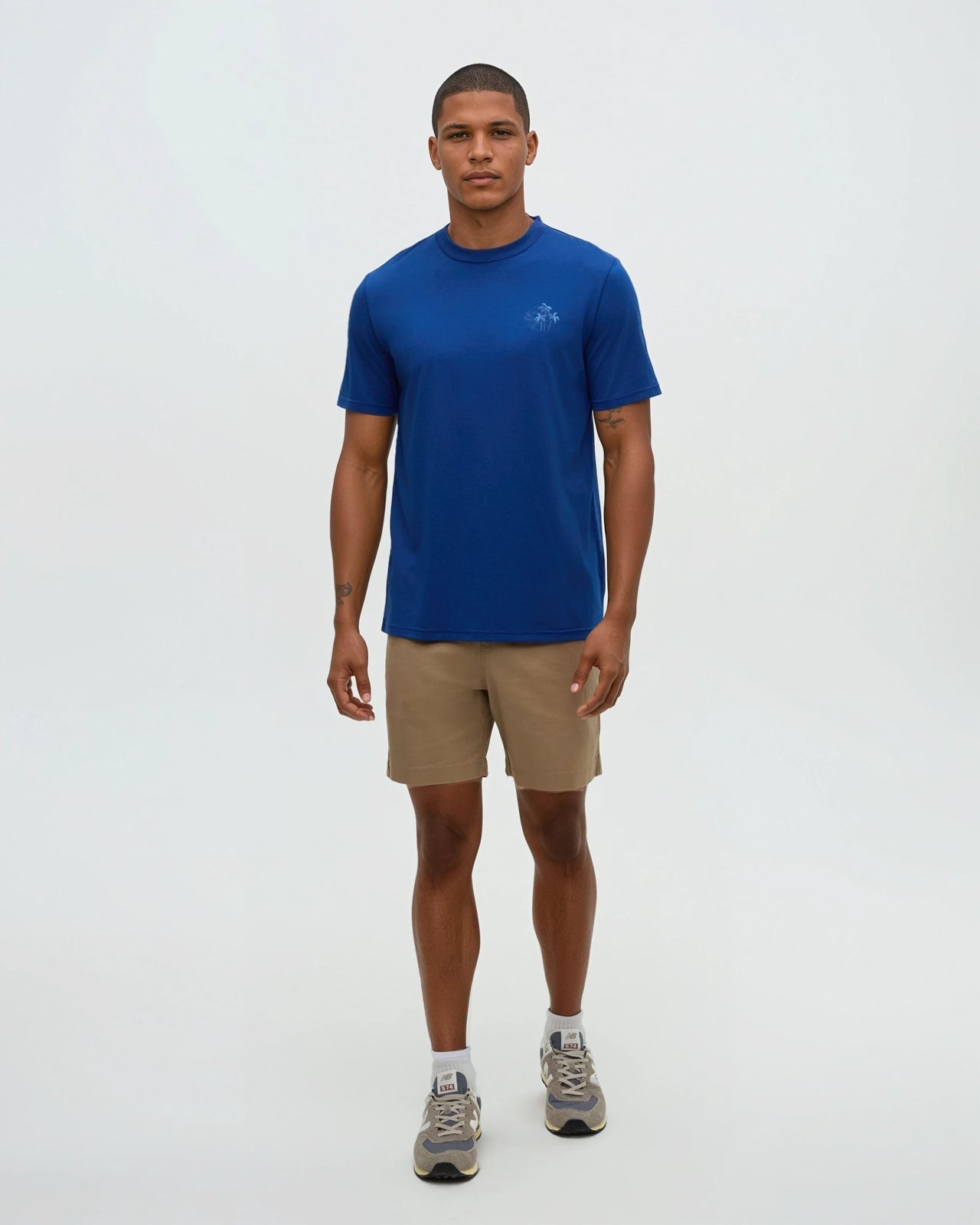 Haiti Palm Overlay T-Shirt