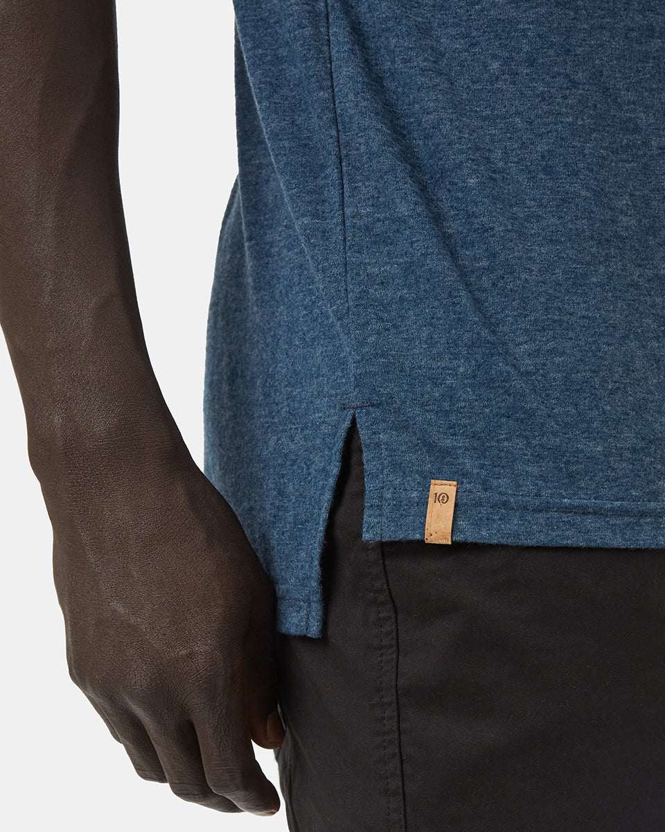 Hemp Step Hem T-Shirt