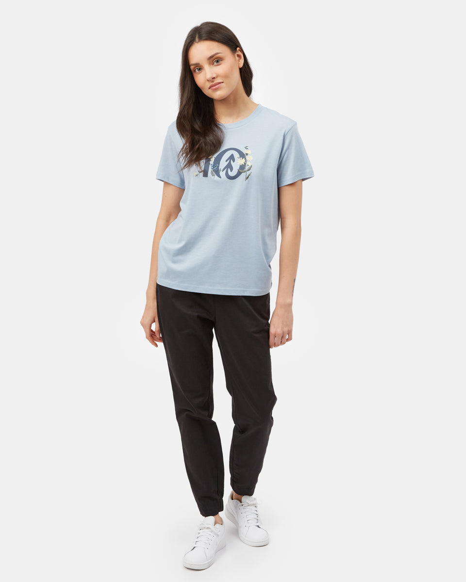 Floral Logo T-Shirt
