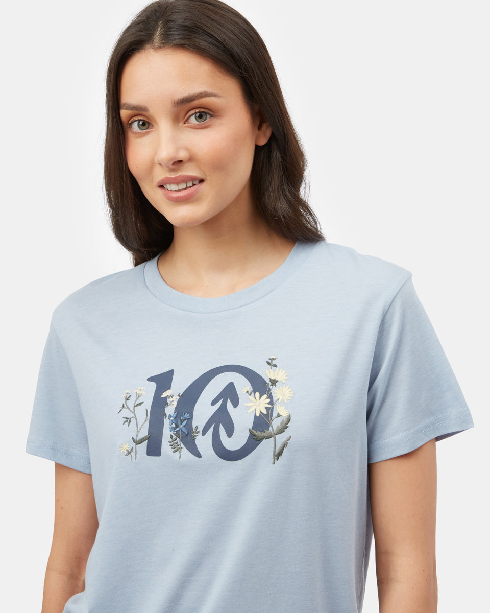 Floral Logo T-Shirt