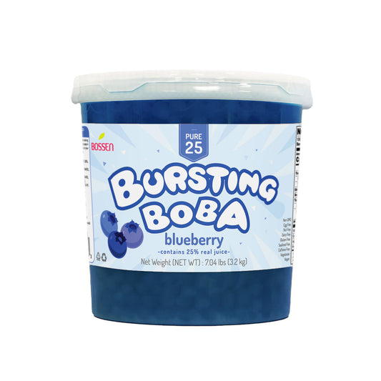 Billies d'explosion aux bleuets Pure25 - Billes d'explosion de jus - Bossen - Canada - Livraison gratuite au Canada pour les commandes de plus de 199 CAD