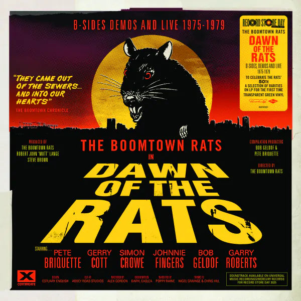 The Boomtown Rats / Dawn Of The Rats: Demos, B Sides And Live 1975-1979 - LP GREEN