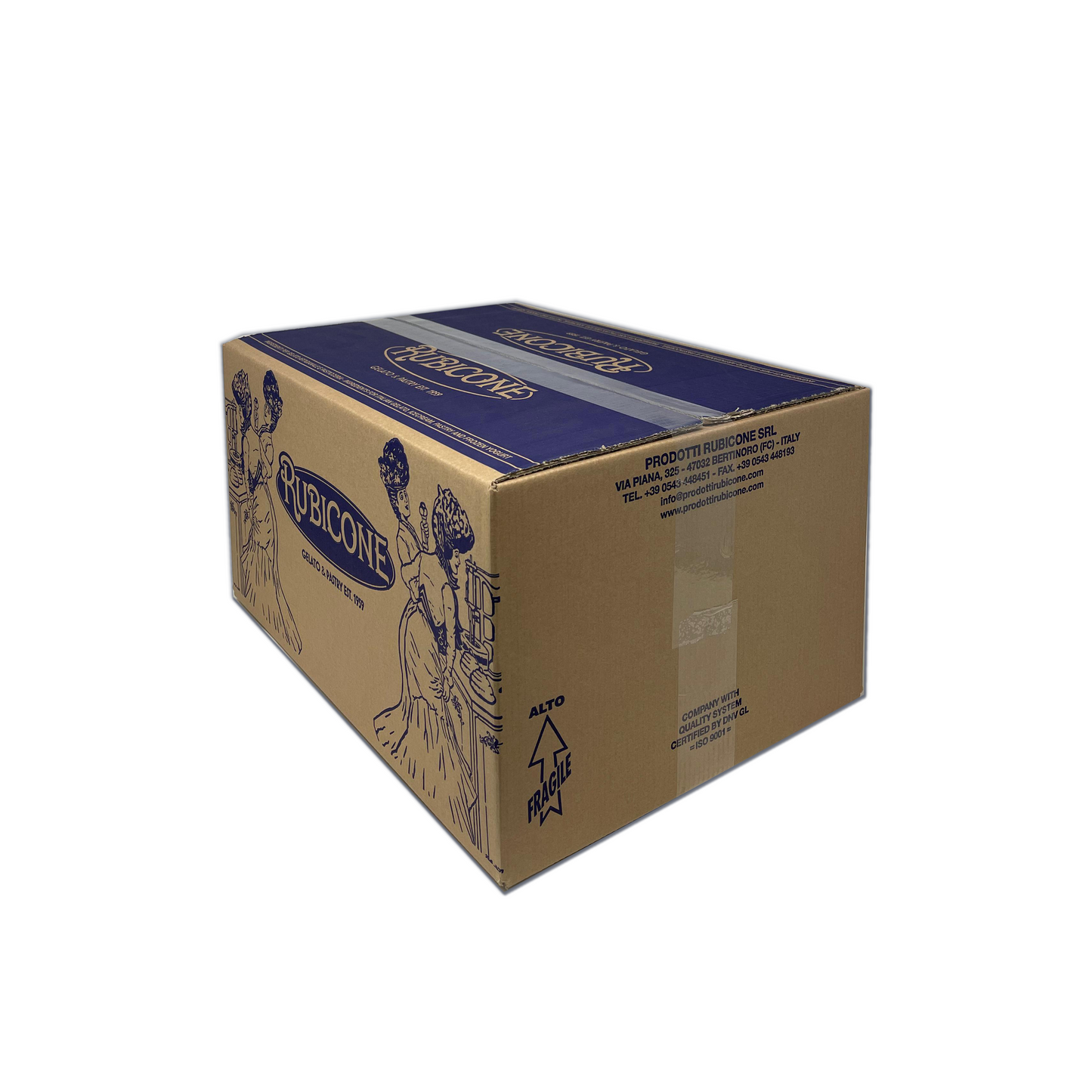 Soft Chocolate Soft Serve Mix - Case of 8 x 1.5 KG bags - Rubicone Canada - Ships Free Within Canada on Orders Above CAD $199
