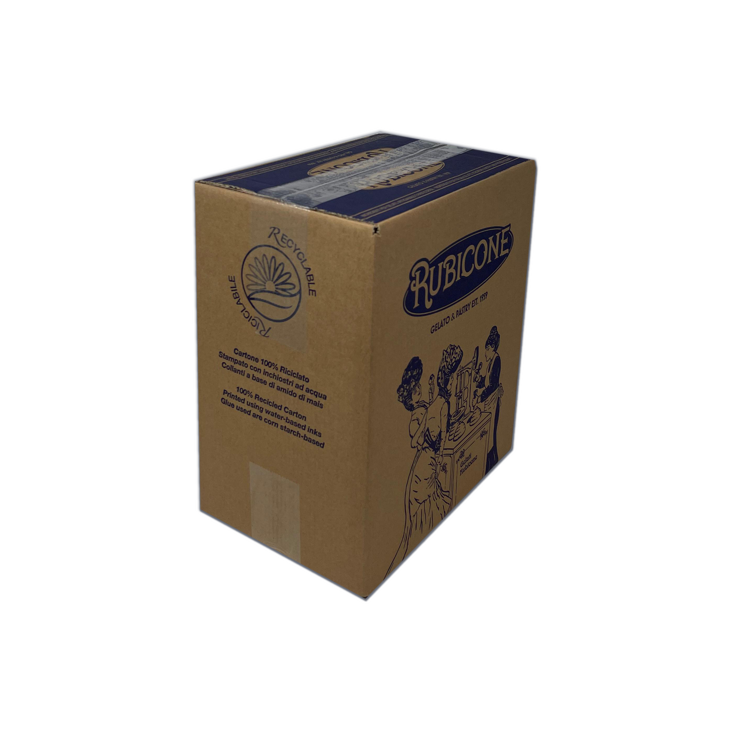 Milk Chocolate Topping - 1 KG Squeeze Bottle - Rubicone Canada - Ships Free Within Canada on Orders Above CAD $199