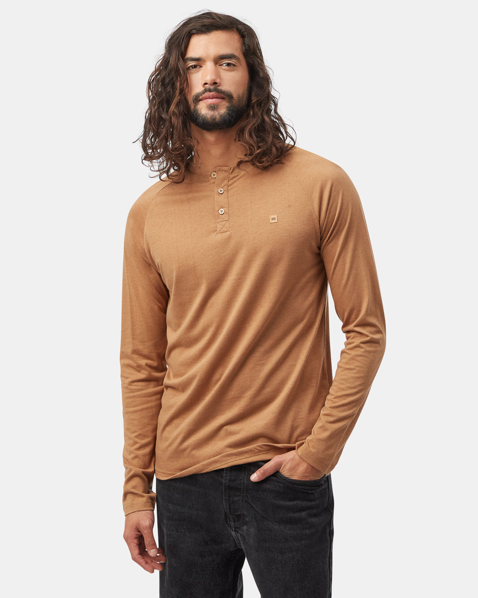 TreeBlend Baker Henley Longsleeve