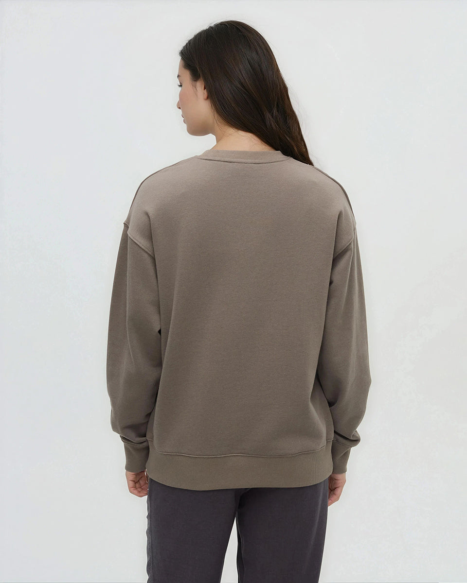 Washed Lakeshore Relaxed Crew