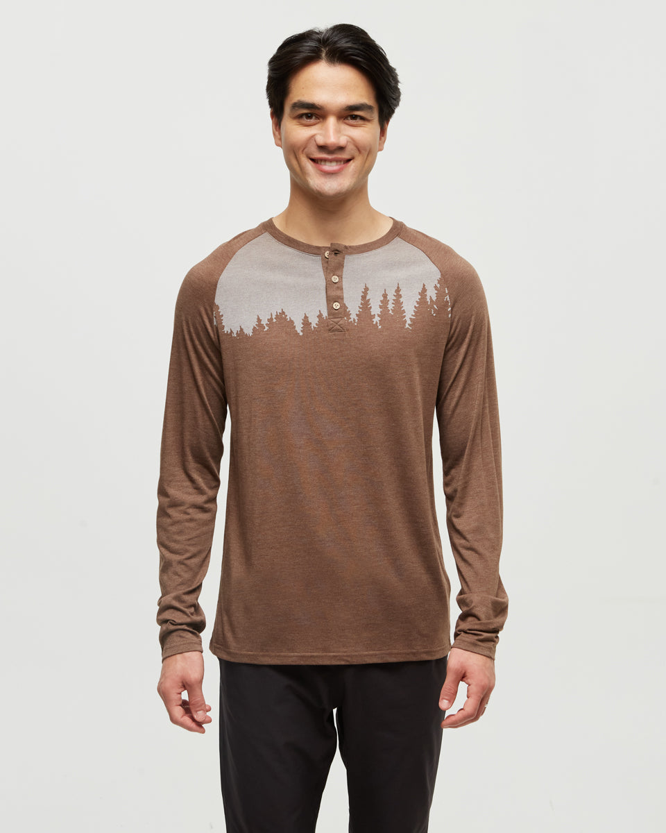 TreeBlend Baker Henley Longsleeve
