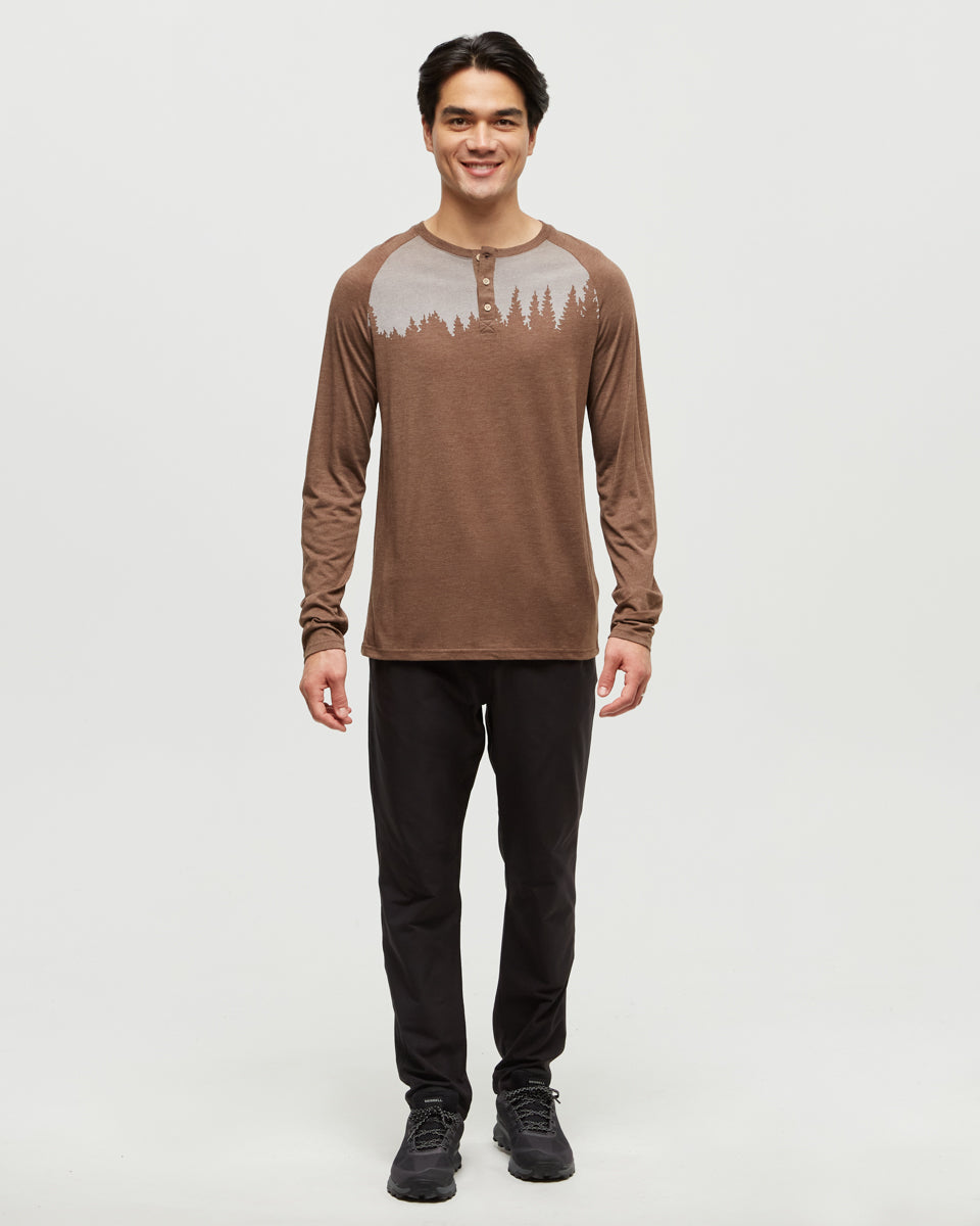 TreeBlend Baker Henley Longsleeve