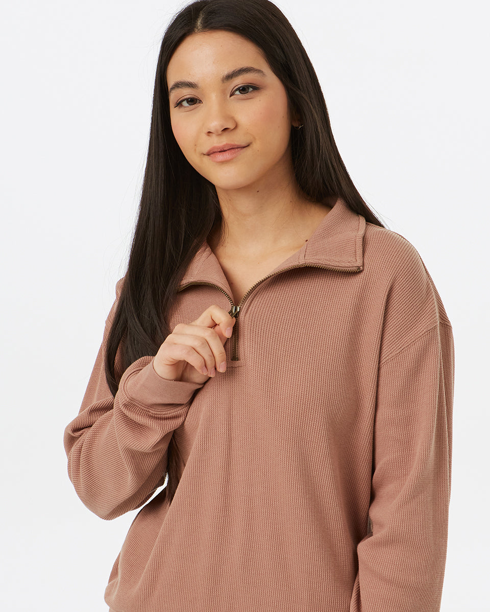 TreeWaffle Half Zip