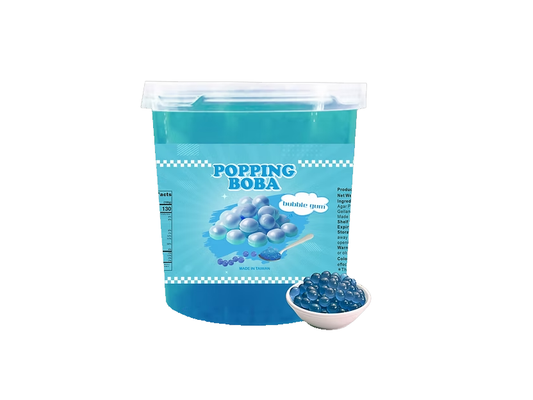 Boba Éclatante Saveur Bubble Gum - Pot de 7 LB - Perles Éclatantes - Livraison Gratuite au Canada pour les Commandes de Plus de 199 CAD