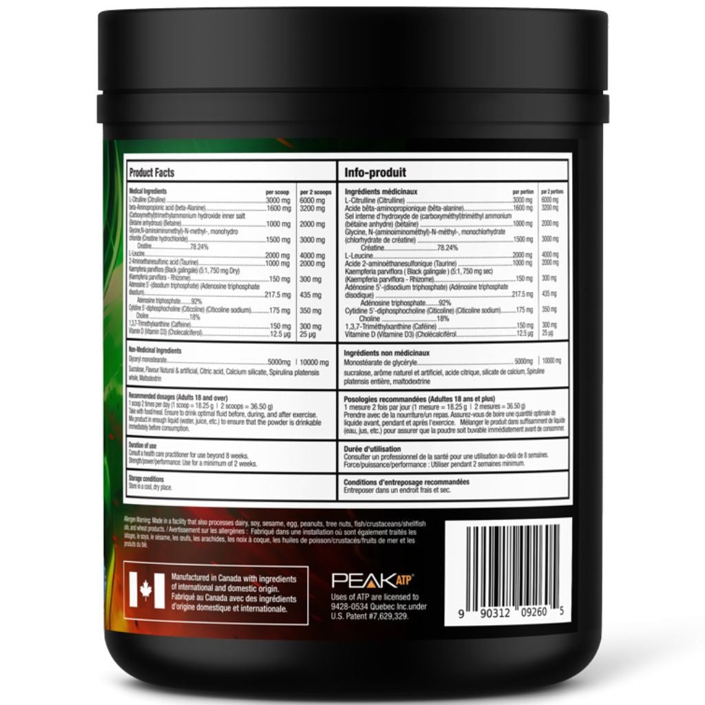 Bull Nutrition 12STRONG PRE-WORKOUT, 40 Servings