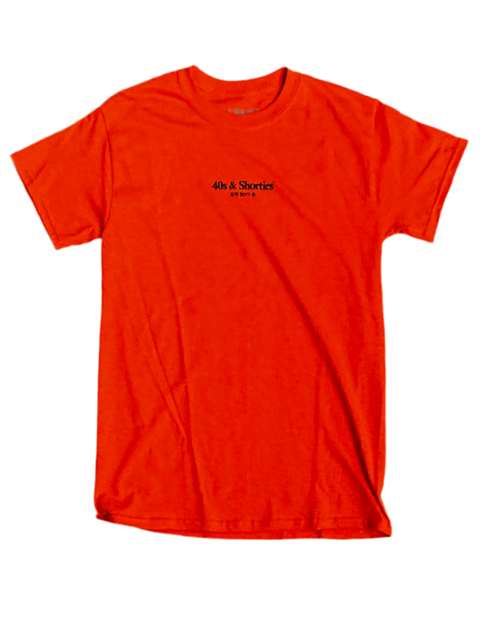 40’s & Shorties 'General Logo' Tee -  Orange