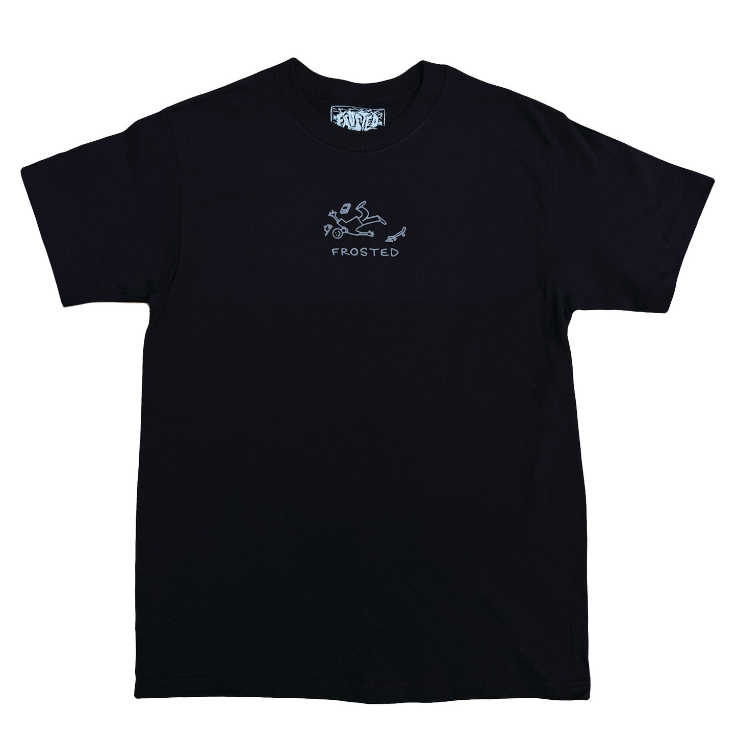 Frosted Skateboards 'Classic Monday' Tee - Black/Grey