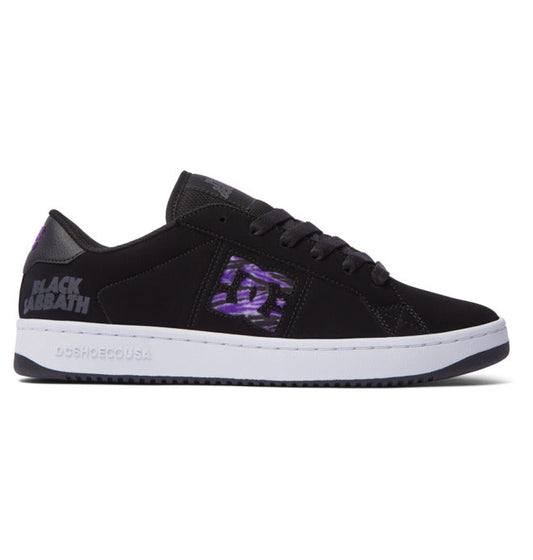 DC shoes x Black Sabbath 'Striker' Shoes - Black/White/Purple