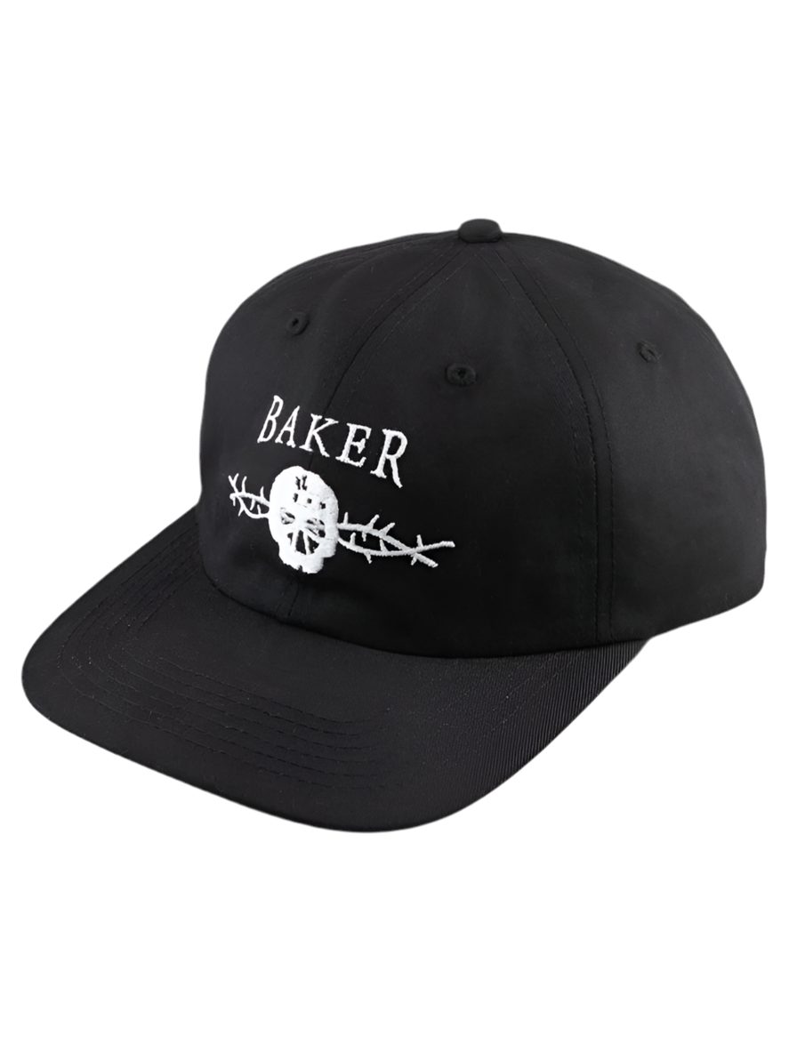 Baker 'Thorns' Snapback Cap - Black/White