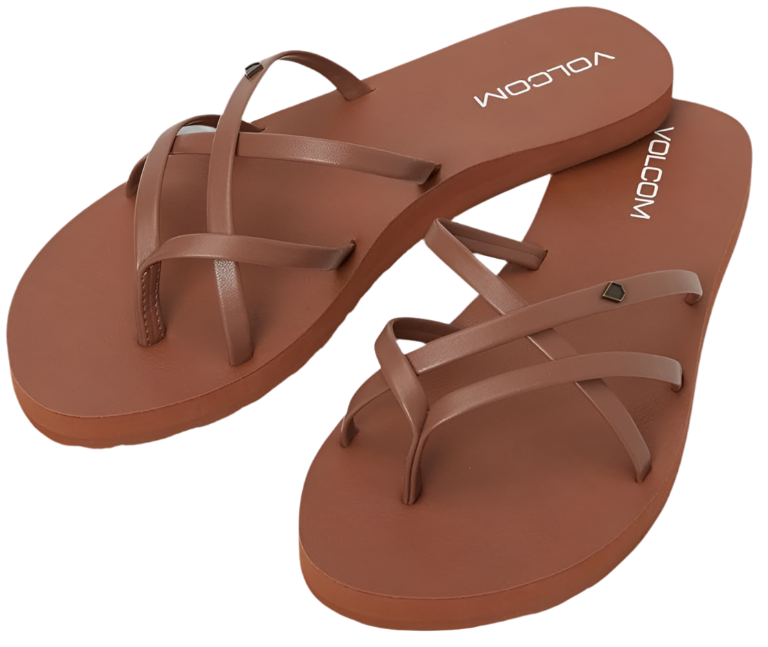 Volcom 'New School ll' Sandals -Brown