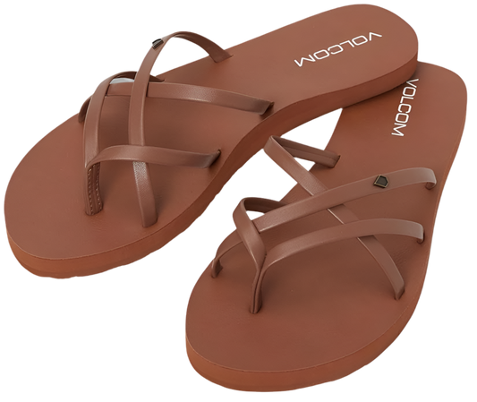 Volcom 'New School ll' Sandals -Brown