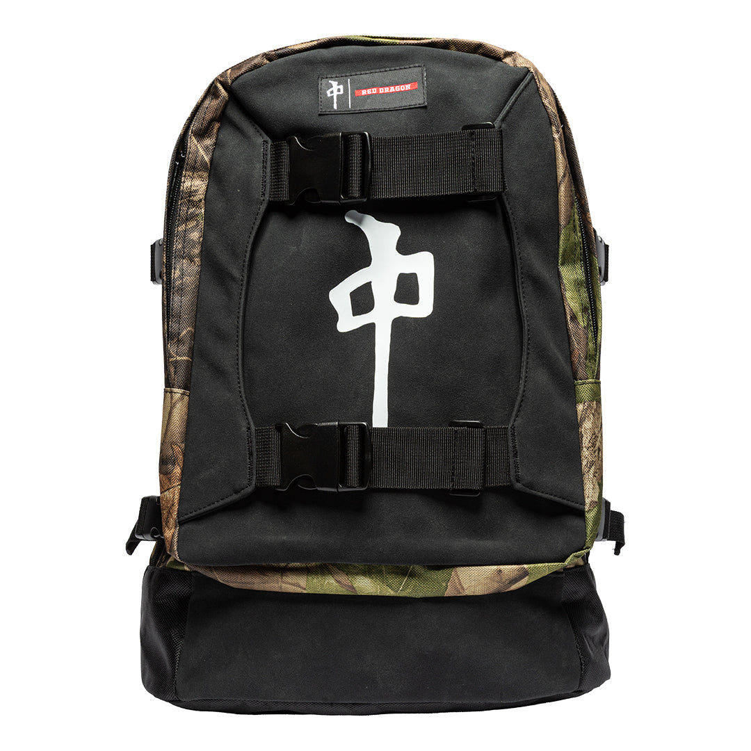 Red Dragon 'Traveler' Skateboard Backpack - Outdoor Camo