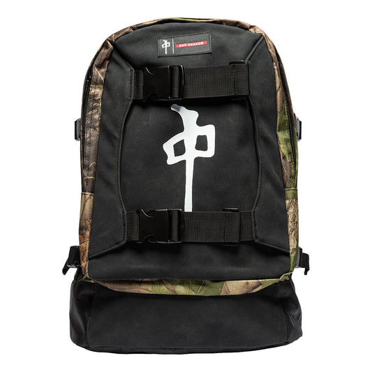 Red Dragon 'Traveler' Skateboard Backpack - Outdoor Camo