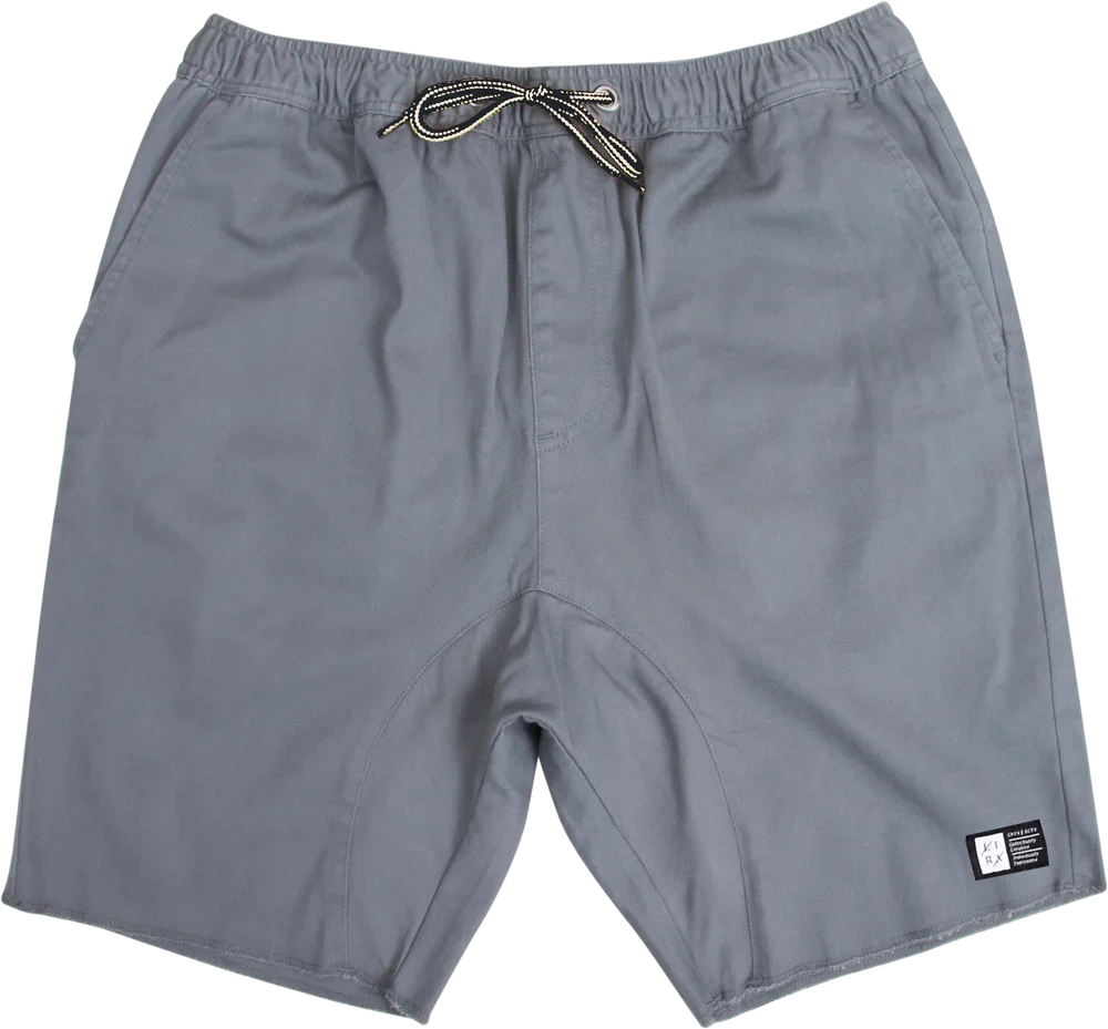 Lira 'Weekday' Elastic Waist Shorts - Grey (KIDS)