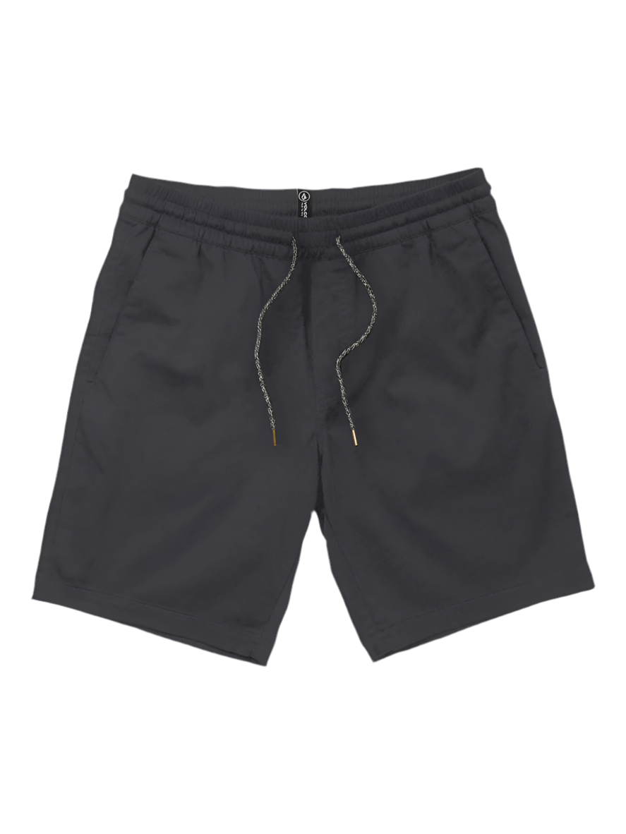 Volcom 'Frickin' Elastic Waist Shorts - Charcoal