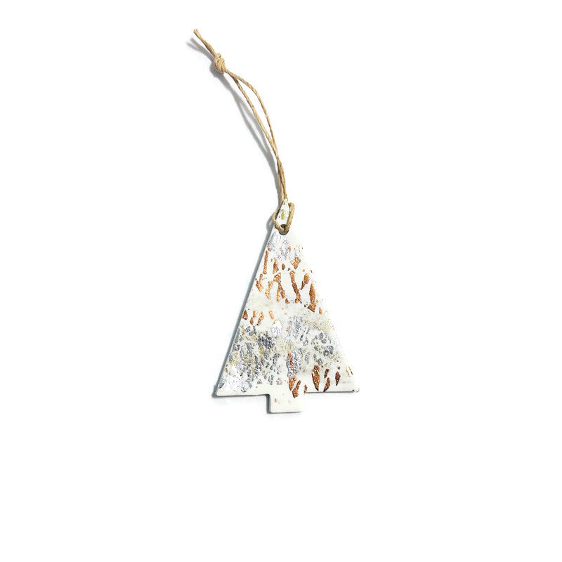 Tree Shaped Christmas Ornament Handmade