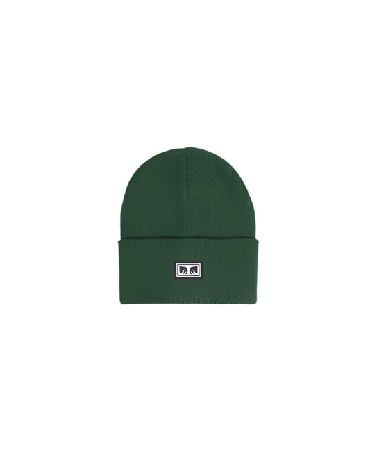 Obey 'Icon Eyes' Beanie - Dark Cedar