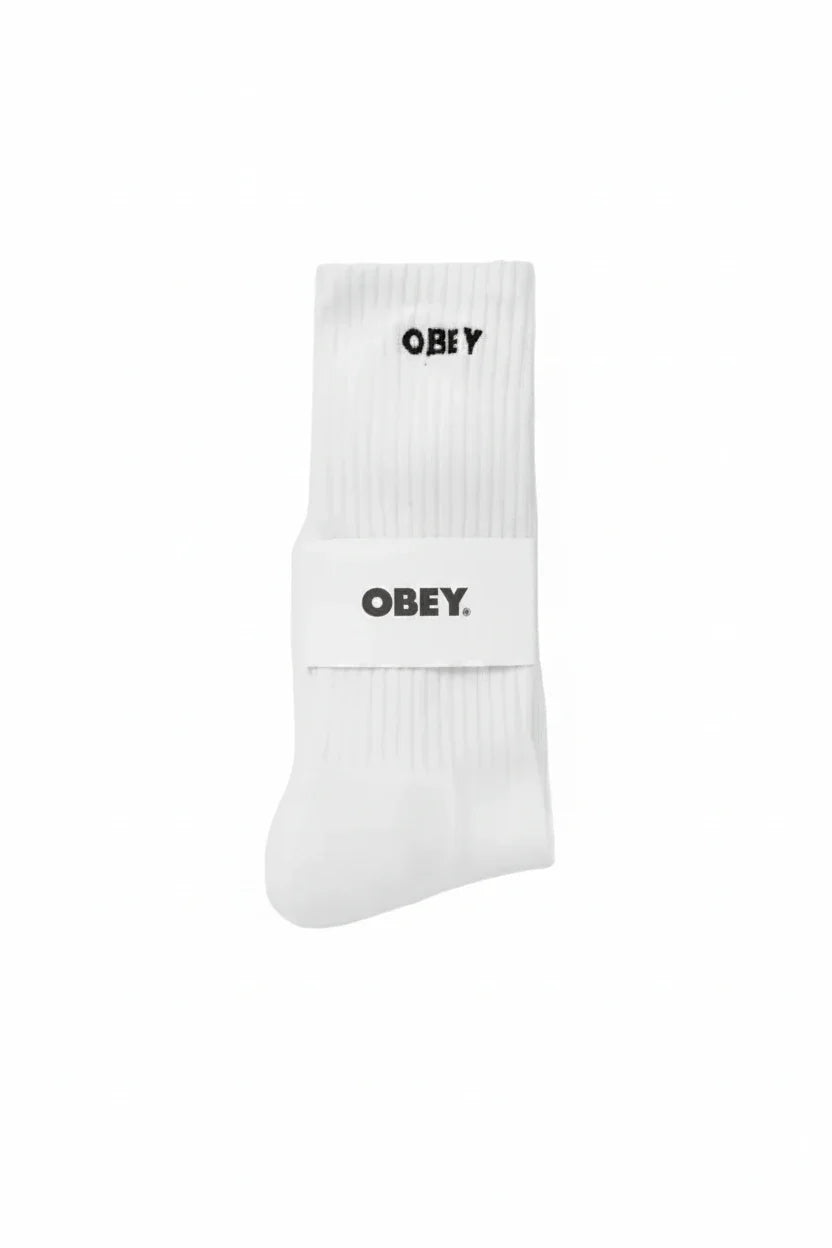 Obey 'Bold' Socks - White