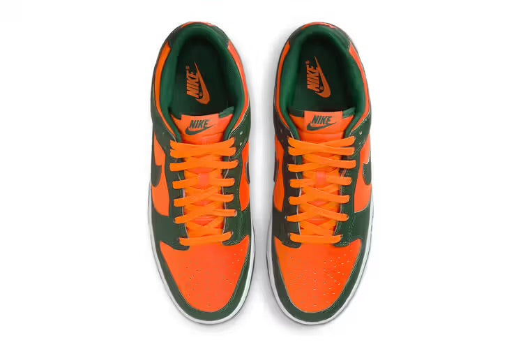 Nike 'Dunk Low' Shoes - Miami Hurricanes