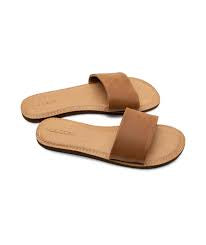 Volcom 'Simple Slide' Sandals - Tan (Women's)