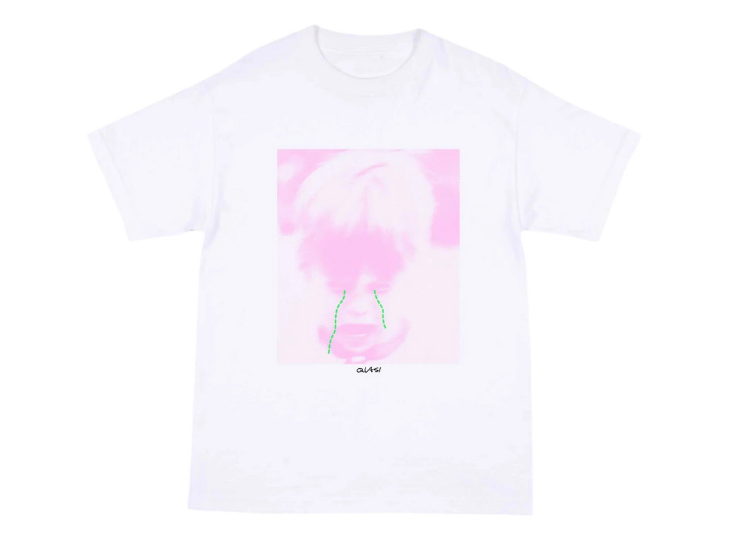 Quasi 'Crybaby' Tee - White