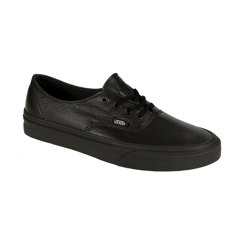 Vans 'Authentic Decon' Shoes - (Premium Leather) Black/Black