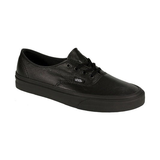 Vans 'Authentic Decon' Shoes - (Premium Leather) Black/Black