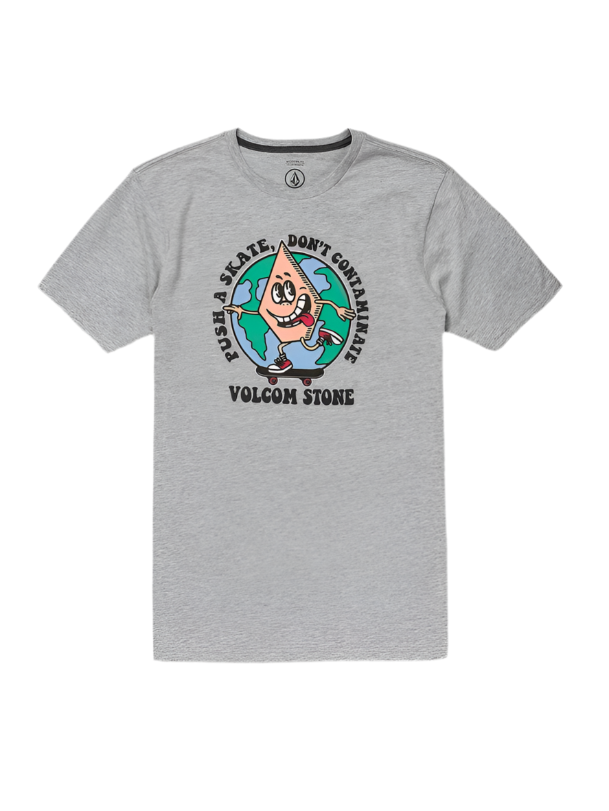 Volcom ‘Don’t Contaminate' Tee - Grey (KIDS)