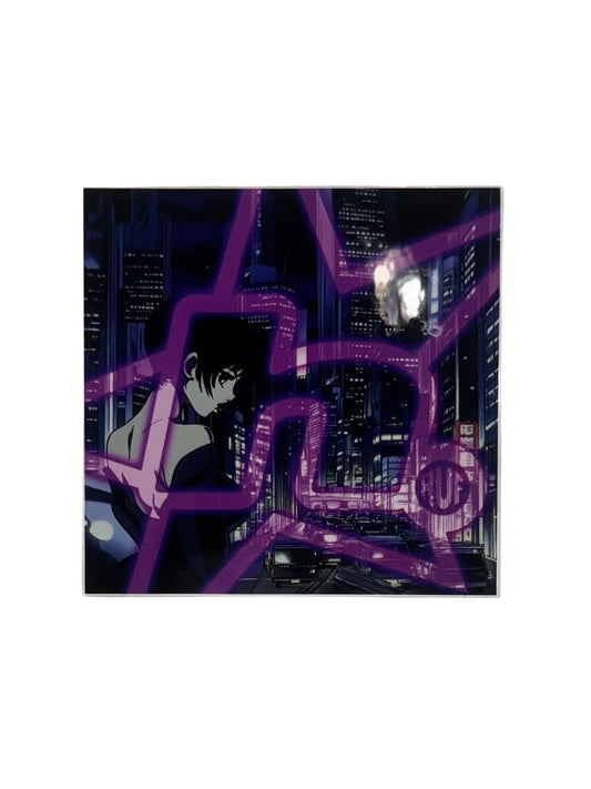 HUF 'Cyberpunk' Sticker - Multi