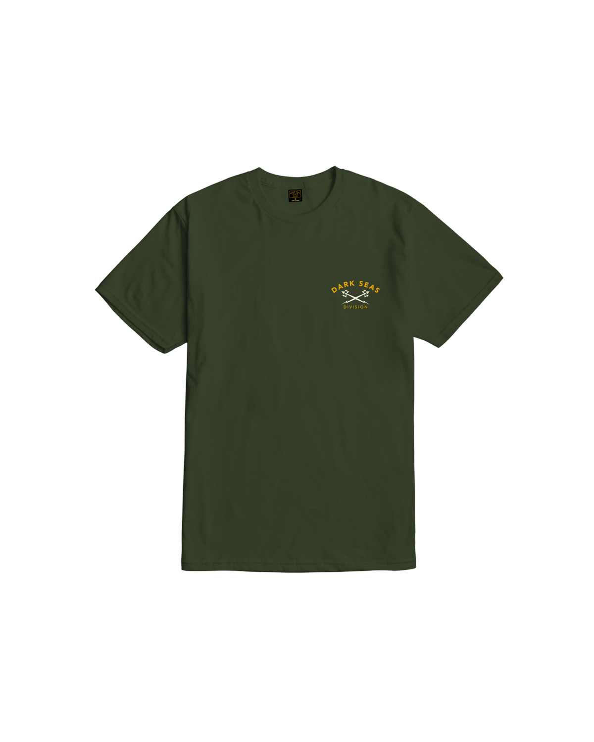 Dark Seas 'Headmaster V3' Tee - Military Green
