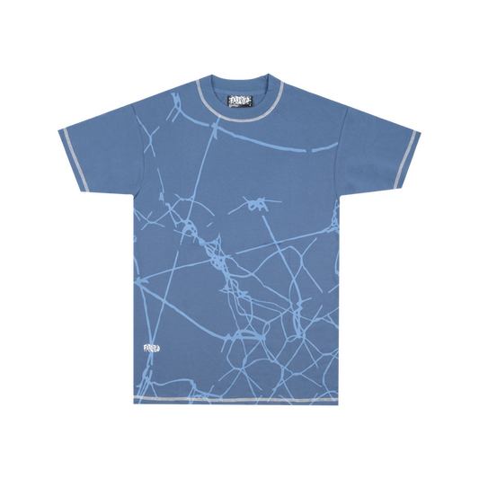 Frosted Skateboards 'Wire' Tee - Navy