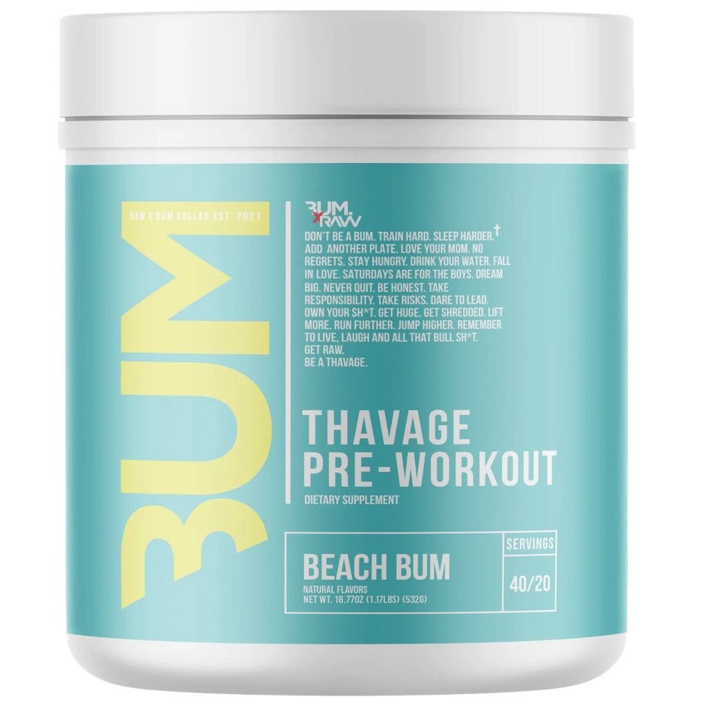 CBUM THAVAGE PRE-WORKOUT, 40 Servings