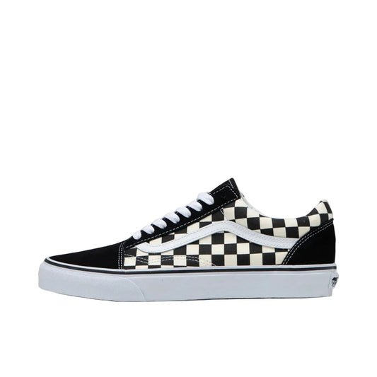 Vans 'Old Skool' Shoes - Black/White Primary Checkerboard