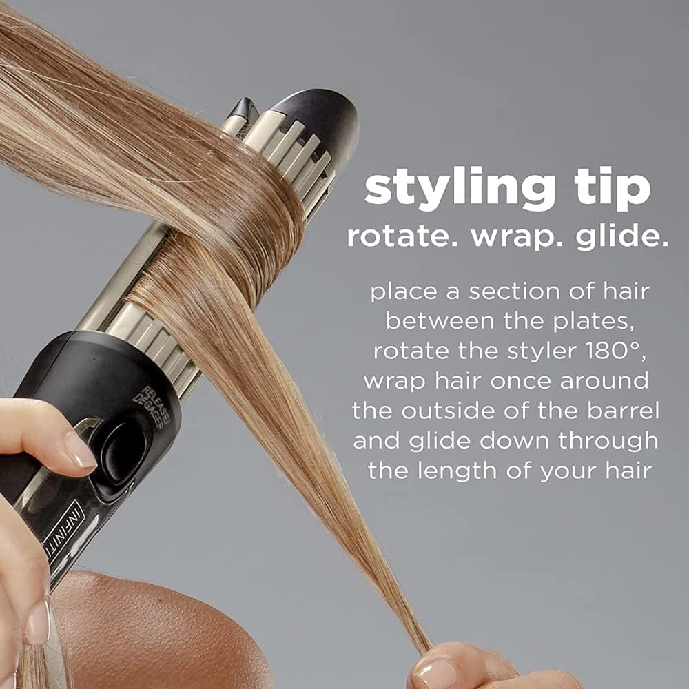 InfinitiPRO Conair CD2112C Cool Air Styler for Cascading Waves in Black