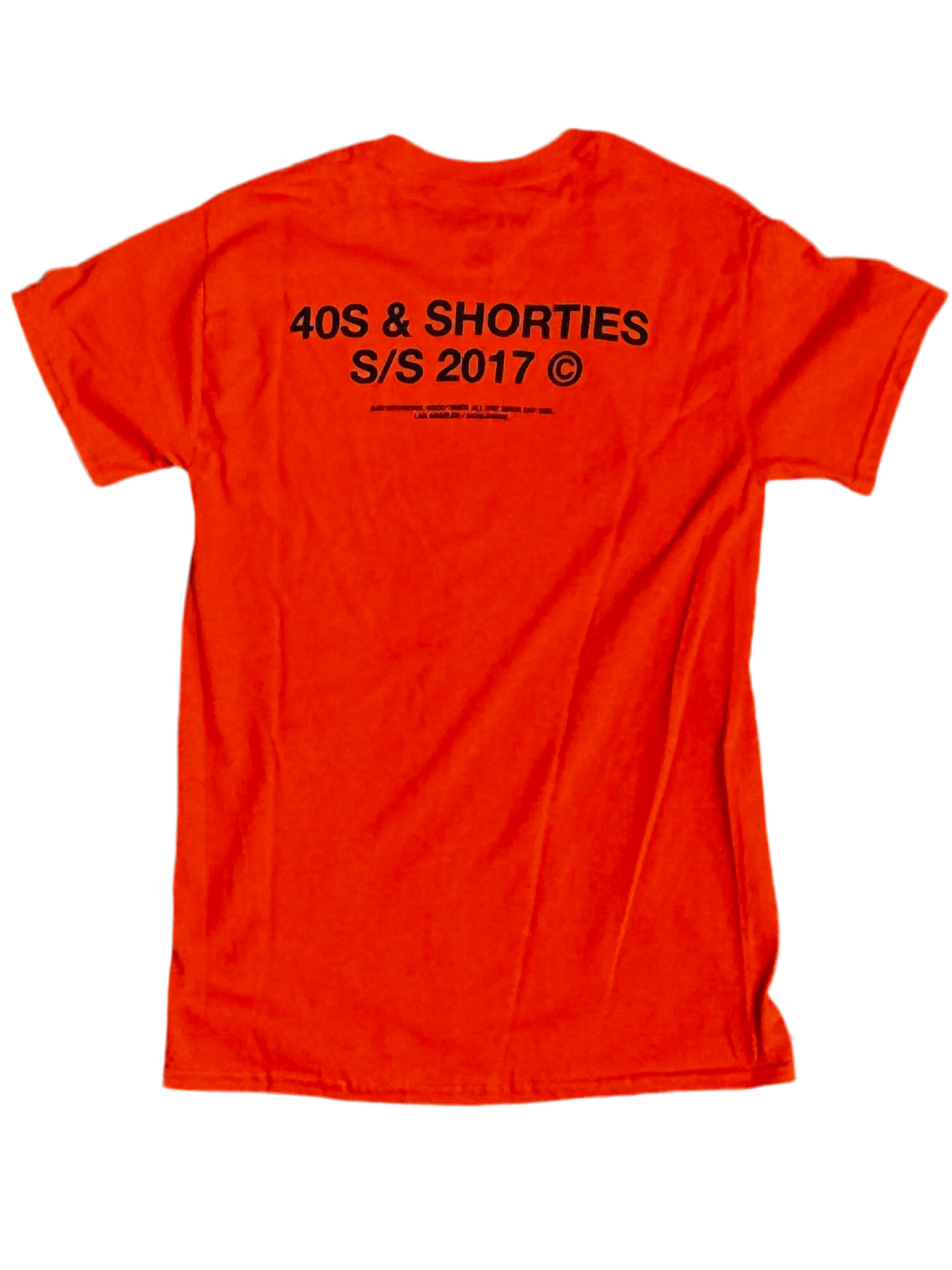 40’s & Shorties 'General Logo' Tee -  Orange