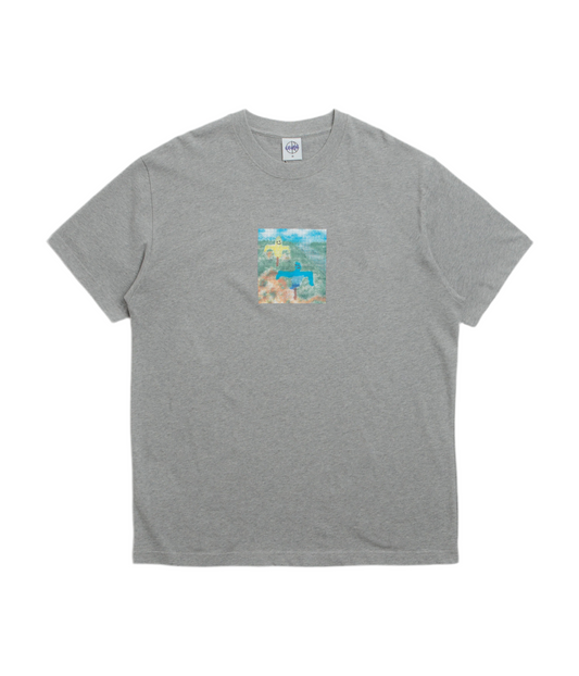 Polar Skate Co. 'Scarecrow' Tee - Heather Grey