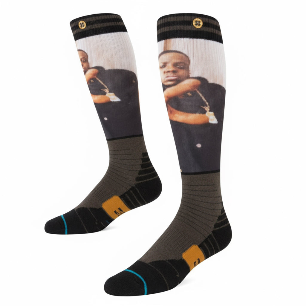 Stance x The Notorious B.I.G. 'King Of NY' Performance Snow Crew Socks - Black
