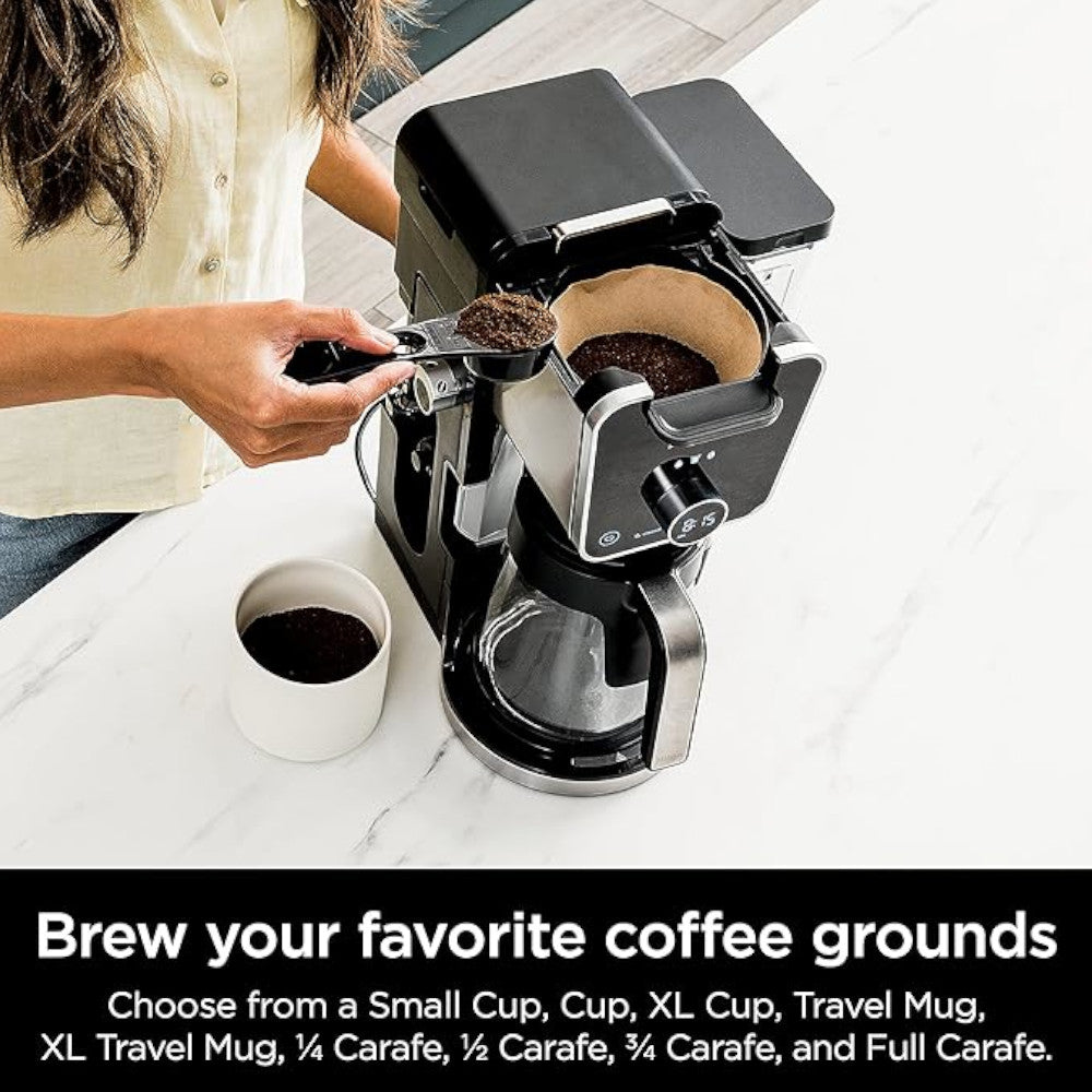 NINJA CFP301C DualBrew Pro Specialty Coffee System- Blemished Package with Full Warranty