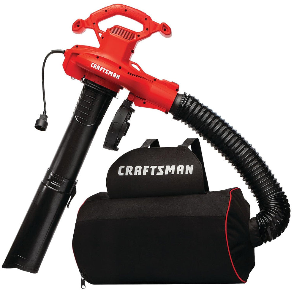 CRAFTSMAN CMEBL7000-CA Leaf Blower/Vacuum and Mulcher, 3 in 1 Wearable Yard Cleaner