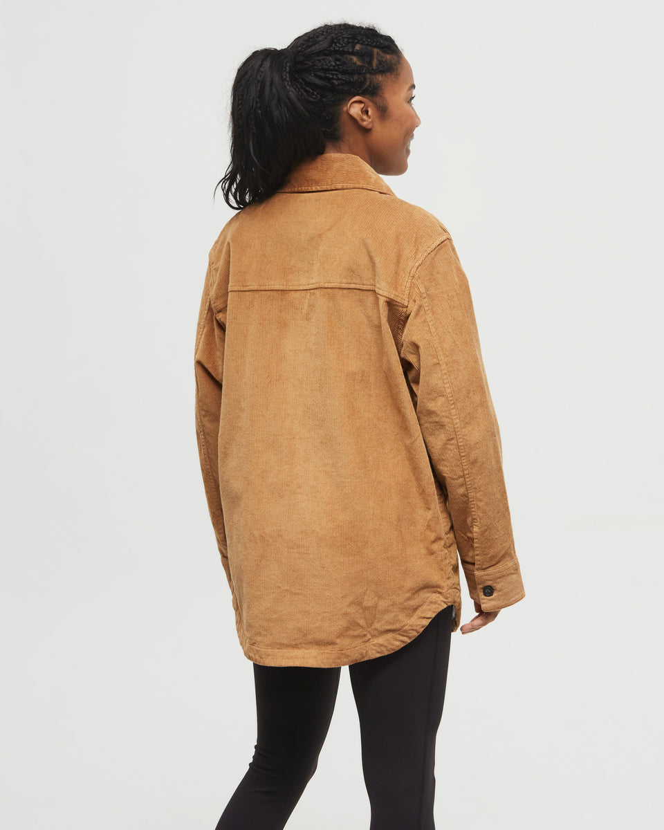 EcoStretch Corduroy Overshirt