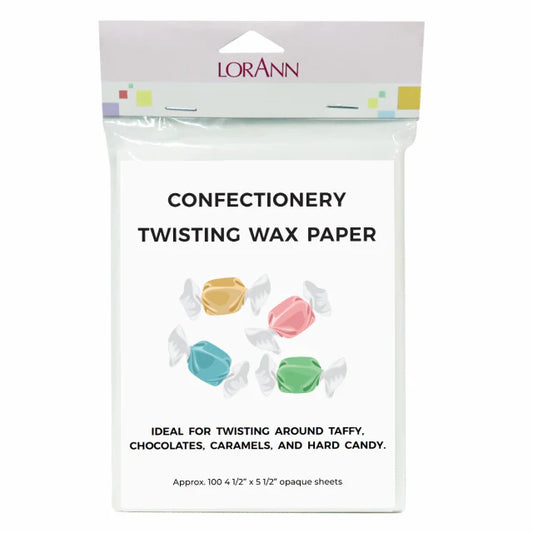 Papier ciré torsadé - Paquet de 100, paquet de 2000 - Accessoires pour bonbons - Distribution canadienne - Livraison gratuite partout au Canada pour les commandes de plus de 199 CAD